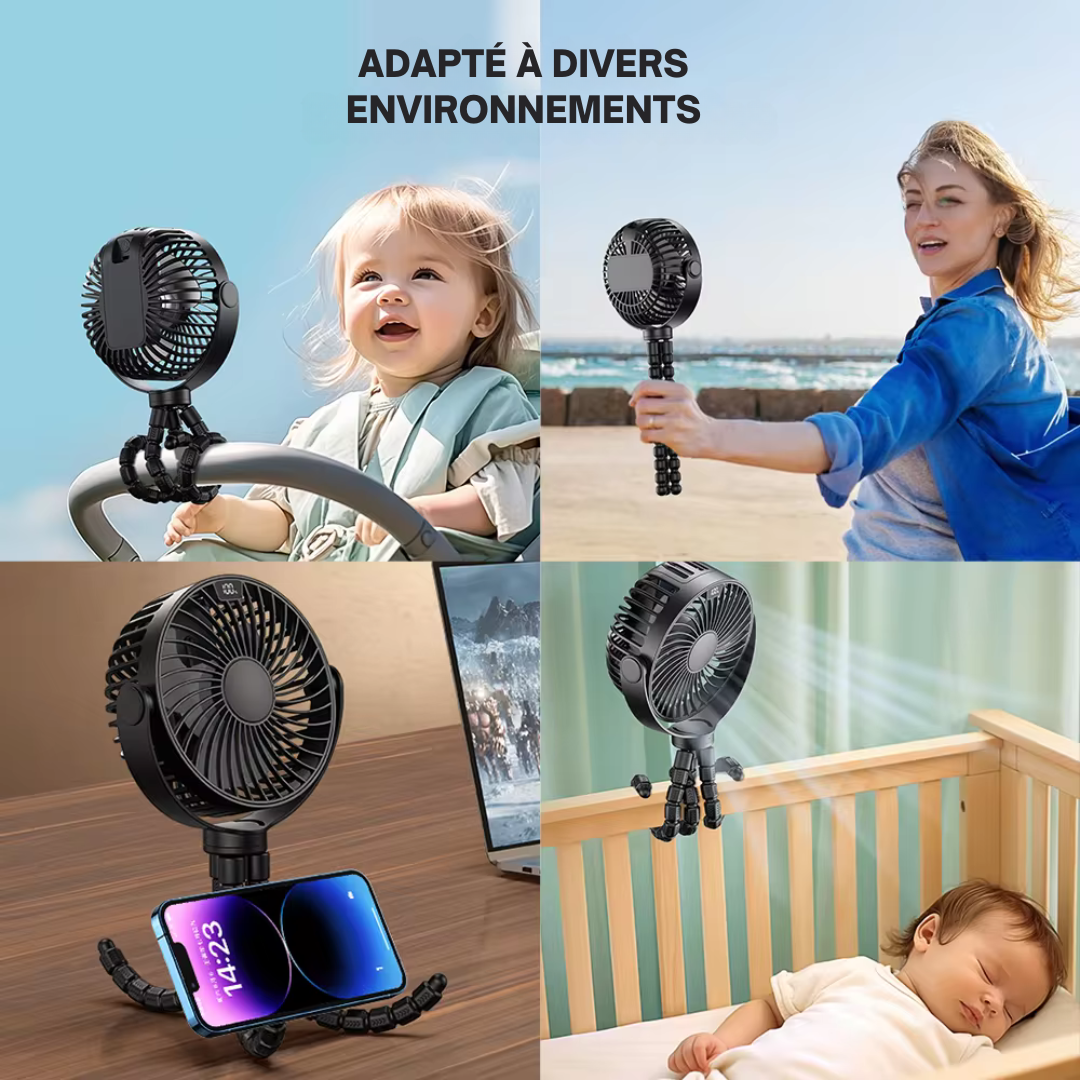 Ventilateur bébé portable | Fanbaby™