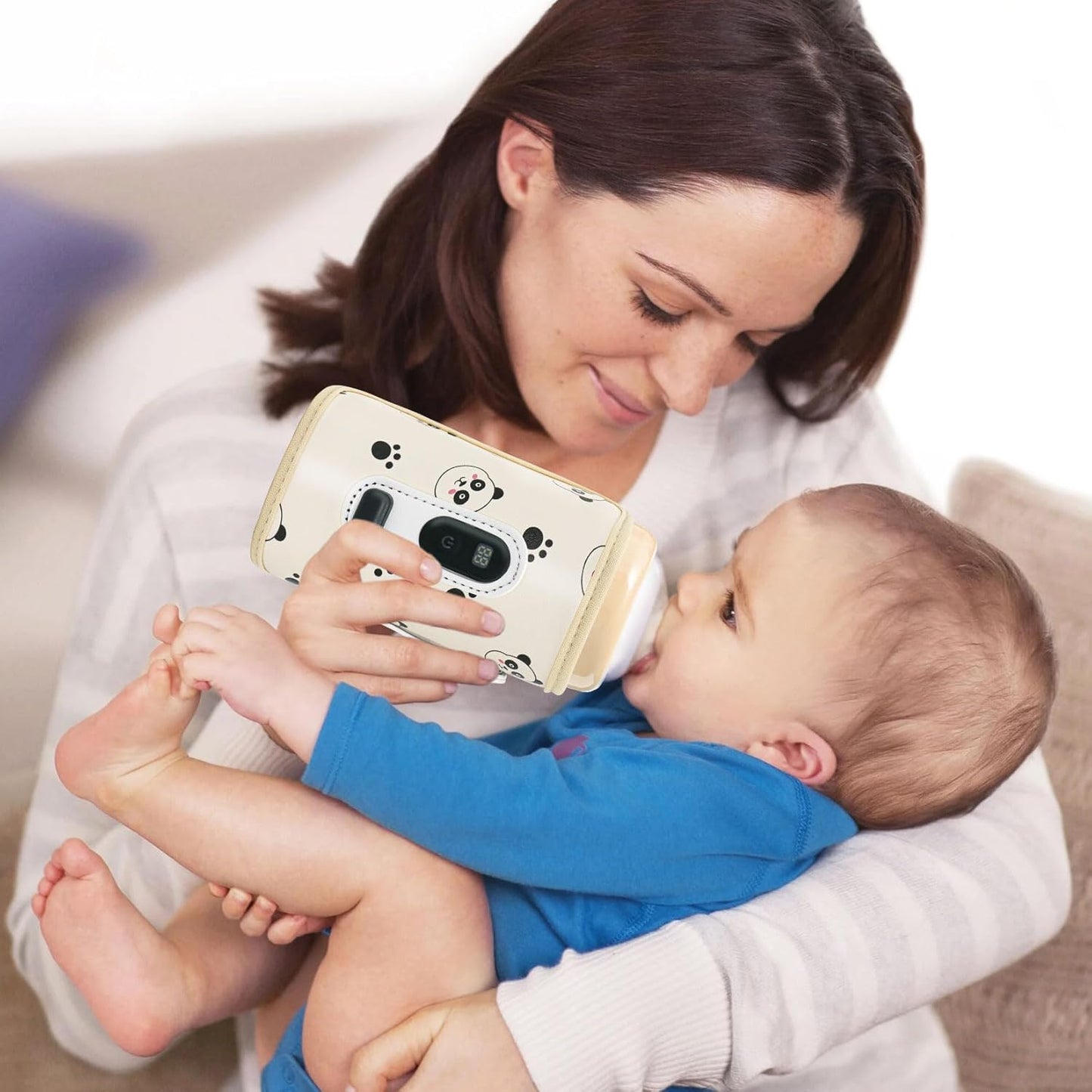 CHAUFFE BIBERON PORTABLE | PANDA'BIB™ - Neo - BeBe