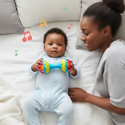 Hochet bébé sensoriel | bilou™ - Neo - BeBe