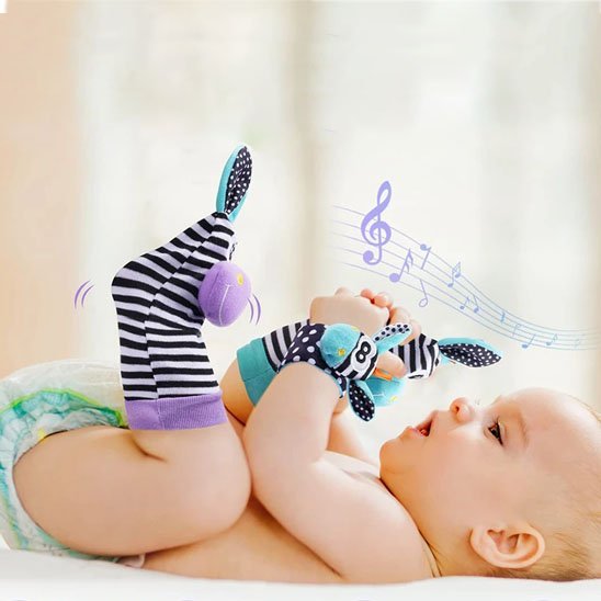 Hochet bébé sensoriel | Zebra™ - Neo - BeBe