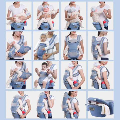 Porte-Bébé 3-en-1 BabyHarness™ – Ergonomique & Confort
