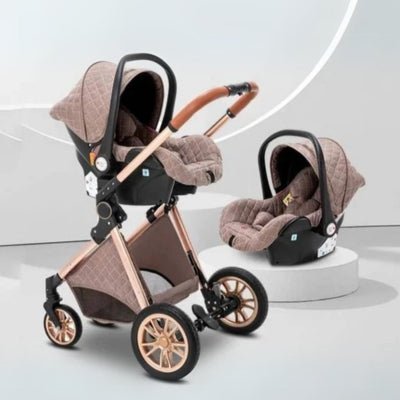 POUSSETTE 3 EN 1 - BEIGE ROLLS™ - Neo - BeBe