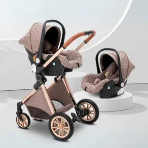 POUSSETTE 3 EN 1 - BEIGE ROLLSâą - Neo - BeBe
