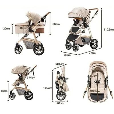 POUSSETTE 3 EN 1 - BEIGE ROLLS™ - Neo - BeBe
