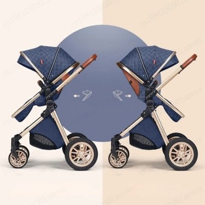 Poussette 3 en 1 | Bleu Rollsâą - Neo - BeBe