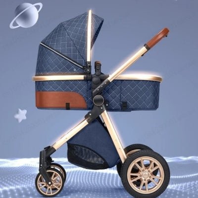 Poussette 3 en 1 | Bleu Rollsâą - Neo - BeBe