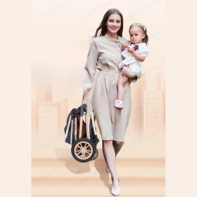 Poussette 3 en 1 | Bleu Rollsâą - Neo - BeBe