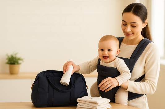 Sortie rapide avec bébé : comment être prêt en 10 minutes chrono ?