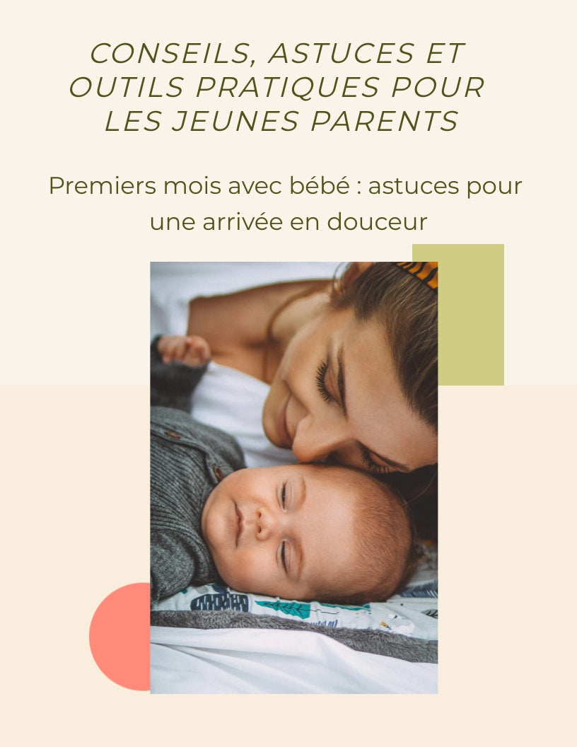 E-book Premiers mois avec bébé (PDF) – Astuces & routines