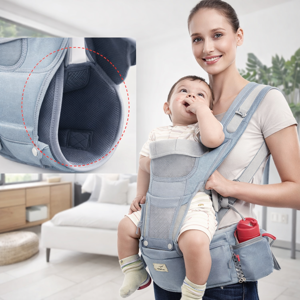 Porte-bébé ergonomique – BabyHarness™