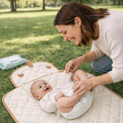 Tapis à langer pliable | Tapinou™