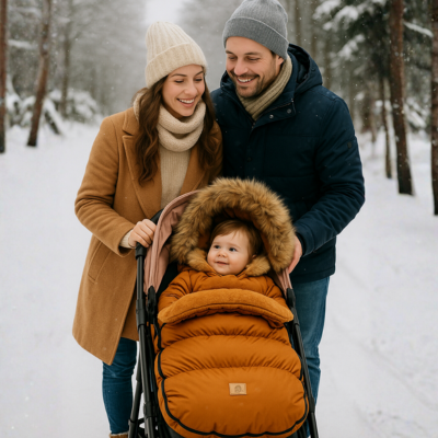 CHANCELIÈRE Orea™ – La protection hivernale ultra-douce pour des sorties sereines