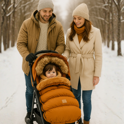 CHANCELIÈRE Orea™ – La protection hivernale ultra-douce pour des sorties sereines