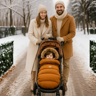 CHANCELIÈRE Orea™ – La protection hivernale ultra-douce pour des sorties sereines