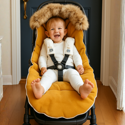 CHANCELIÈRE Orea™ – La protection hivernale ultra-douce pour des sorties sereines