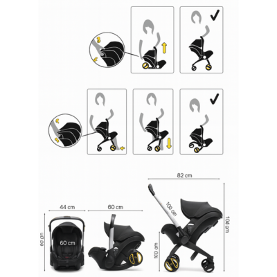 Poussette compacte | Moona™