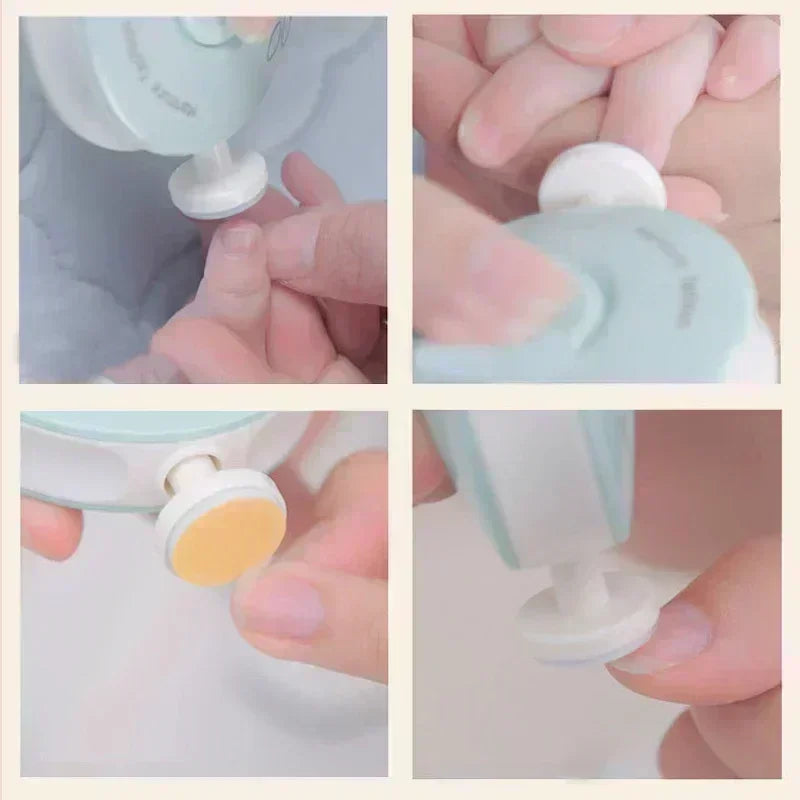 Coupe-ongles électrique pour bébé, articles pour bébé, polisseuse à ongles pour enfant, Kit d'outils de soins, lime à ongles facile à couper, accessoires pour nouveau-né