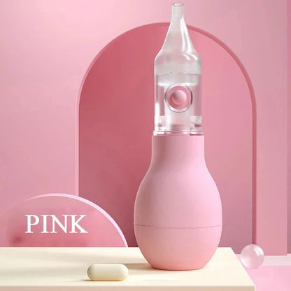 Aspirateur Nasal doux pour bébé, Anti-dos, ventouse nasale pour nouveau-né, nettoyeur de nez en Silicone, soins de sécurité pour bébé, outil de Diagnostic