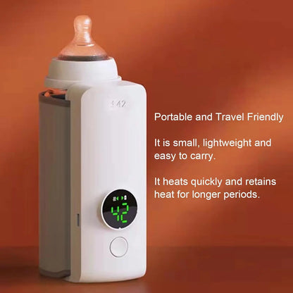 Chauffe-biberon portable NNQ-2 avec batterie rechargeable haute capacité 6000 mAh