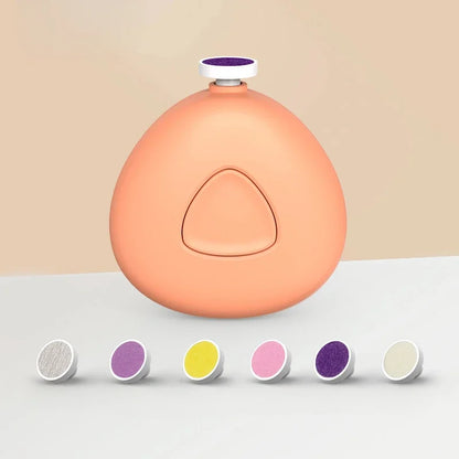Ciseaux de manucure pour mère et nouveau-né, coupe-ongles électrique, coupe-ongles entièrement automatique, broyeur pour enfants, 6 pièces