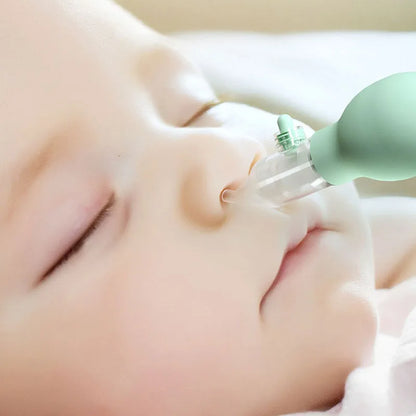 Aspirateur Nasal doux pour bébé, Anti-dos, ventouse nasale pour nouveau-né, nettoyeur de nez en Silicone, soins de sécurité pour bébé, outil de Diagnostic