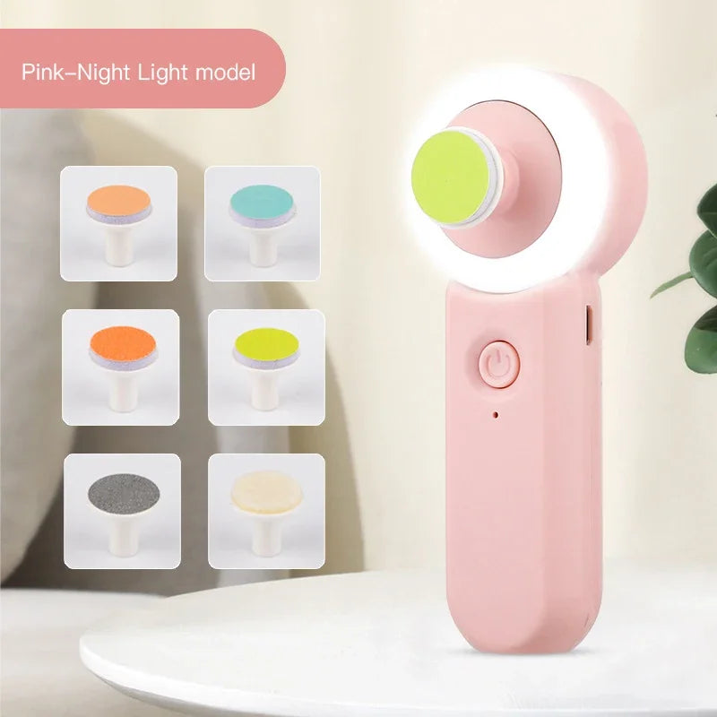 Shoous-Coupe-ongles électrique aste pour nouveau-né, ciseaux anti-serrage pour bébé, ensemble de ciseaux à ongles pour bébé, broyeur à ongles
