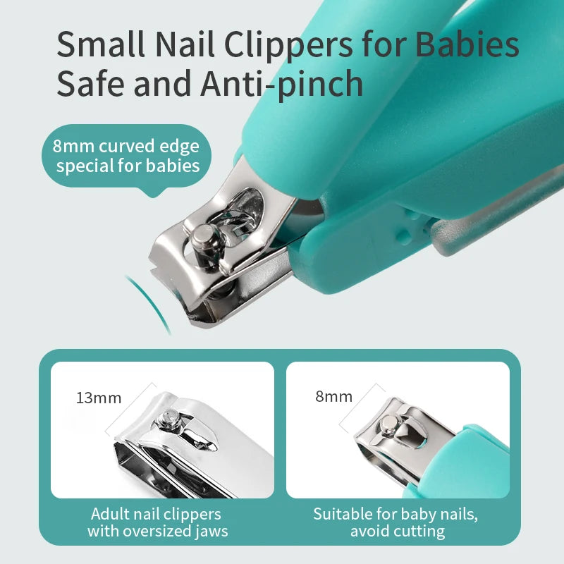 Coupe-ongles pour bébé, outils pour enfants, loupe en verre, coupe-ongles pour doigts