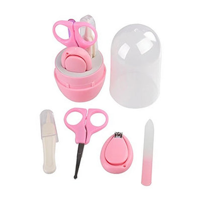 Ciseaux à ongles pour nouveau-né, outil de soins des ongles pour bébé, coupe-ongles Portable sûr pour enfant, pince à épiler avec boîte, Kit de manucure pour enfants