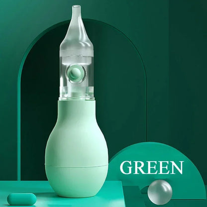 Aspirateur Nasal doux pour bébé, Anti-dos, ventouse nasale pour nouveau-né, nettoyeur de nez en Silicone, soins de sécurité pour bébé, outil de Diagnostic
