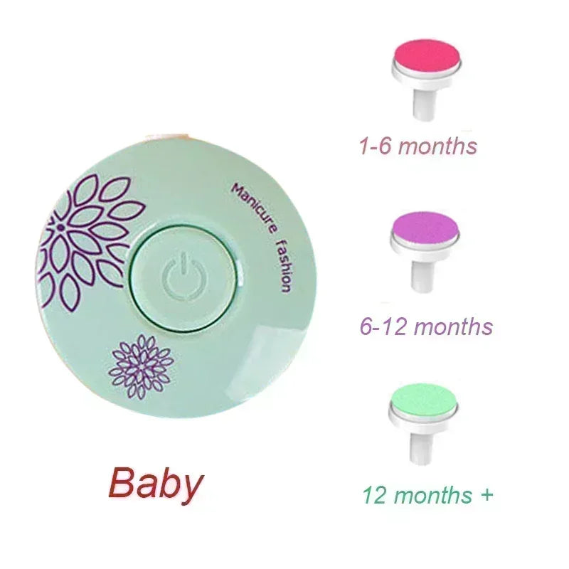 Coupe-ongles électrique pour bébé, articles pour bébé, polisseuse à ongles pour enfant, Kit d'outils de soins, lime à ongles facile à couper, accessoires pour nouveau-né