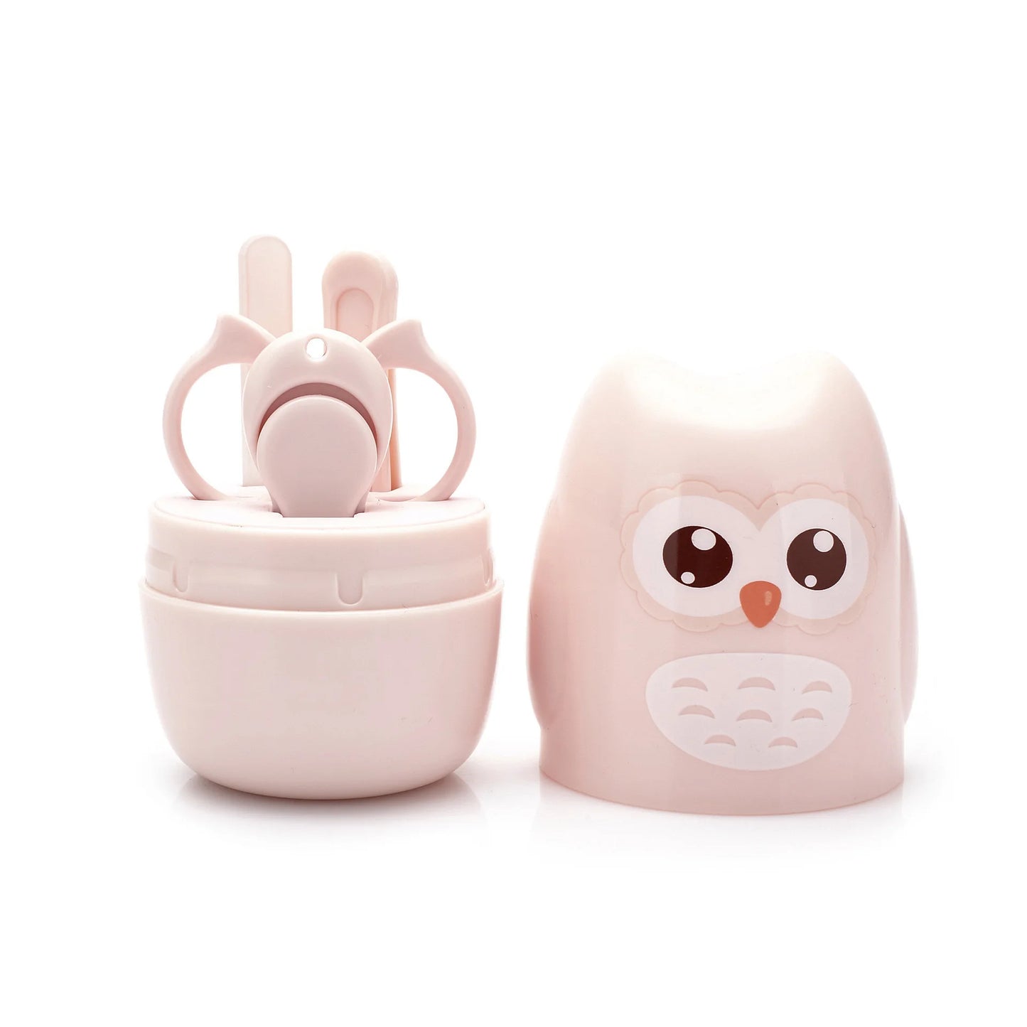 Ciseaux à ongles pour bébé, ensemble d'outils de soins des ongles pour bébé, coupe-ongles Portable sûr pour enfant, pince à épiler avec boîte, Kit de manucure pour enfants