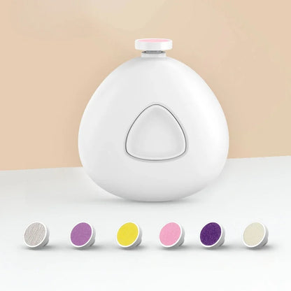 Ciseaux de manucure pour mère et nouveau-né, coupe-ongles électrique, coupe-ongles entièrement automatique, broyeur pour enfants, 6 pièces