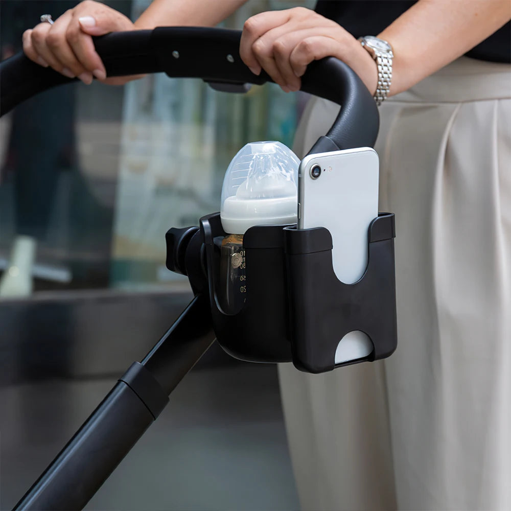 Porte-café pour poussette de bébé, porte-gobelets et mobile pour poussette, support pour téléphone