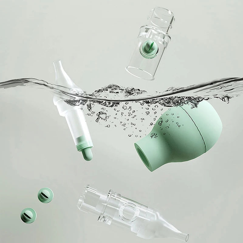 Aspirateur Nasal doux pour bébé, Anti-dos, ventouse nasale pour nouveau-né, nettoyeur de nez en Silicone, soins de sécurité pour bébé, outil de Diagnostic
