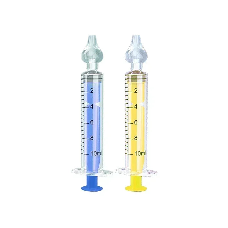 Seringue d'aspirateur nasal en silicone pour bébé, nettoyeur antarctique pour enfants, laveur nasal pour rhinite, irrigateur nasal réutilisable, lavage pour enfants