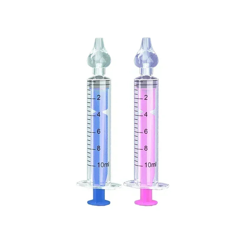 Seringue d'aspirateur nasal en silicone pour bébé, nettoyeur antarctique pour enfants, laveur nasal pour rhinite, irrigateur nasal réutilisable, lavage pour enfants