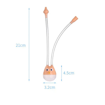 Aspirateur Nasal pour bébé, Type d'aspiration buccale, nettoyeur d'absorption nasale pour nourrissons, Anti-reflux, tuyau d'aspiration Booger en Silicone