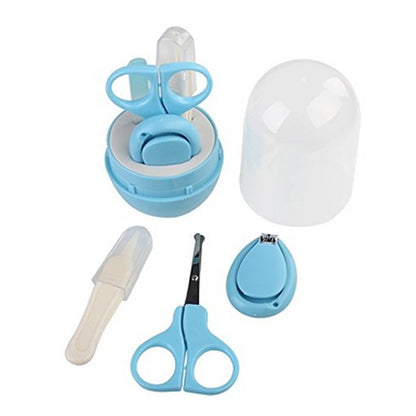 Ciseaux à ongles pour nouveau-né, outil de soins des ongles pour bébé, coupe-ongles Portable sûr pour enfant, pince à épiler avec boîte, Kit de manucure pour enfants