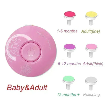 Coupe-ongles électrique pour bébé, articles pour bébé, polisseuse à ongles pour enfant, Kit d'outils de soins, lime à ongles facile à couper, accessoires pour nouveau-né