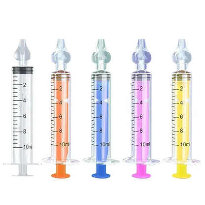 Seringue d'aspirateur nasal en silicone pour bébé, nettoyeur antarctique pour enfants, laveur nasal pour rhinite, irrigateur nasal réutilisable, lavage pour enfants