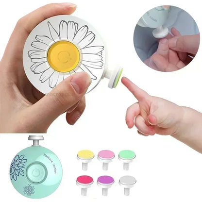 Coupe-ongles électrique pour bébé, articles pour bébé, polisseuse à ongles pour enfant, Kit d'outils de soins, lime à ongles facile à couper, accessoires pour nouveau-né