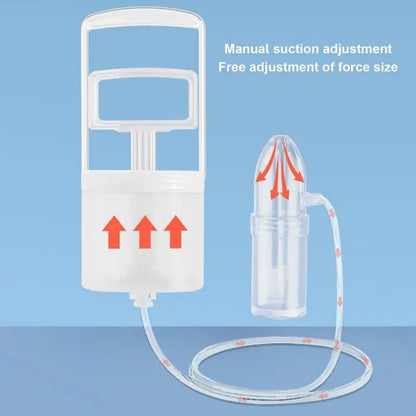 Aspirateur Nasal pour bébé, pompe à main puissante et pointe nasale Non invasive, aspiration nasale hygiénique et confortable pour bébé