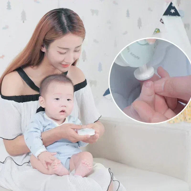 Coupe-ongles électrique pour bébé, articles pour bébé, polisseuse à ongles pour enfant, Kit d'outils de soins, lime à ongles facile à couper, accessoires pour nouveau-né