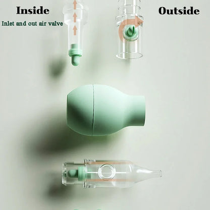 Aspirateur Nasal doux pour bébé, Anti-dos, ventouse nasale pour nouveau-né, nettoyeur de nez en Silicone, soins de sécurité pour bébé, outil de Diagnostic