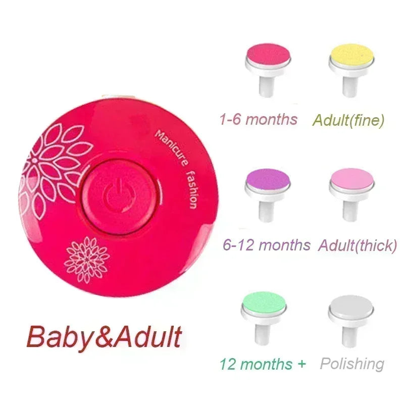Coupe-ongles électrique pour bébé, articles pour bébé, polisseuse à ongles pour enfant, Kit d'outils de soins, lime à ongles facile à couper, accessoires pour nouveau-né