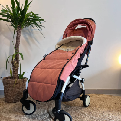 Chancelière poussette | Rose