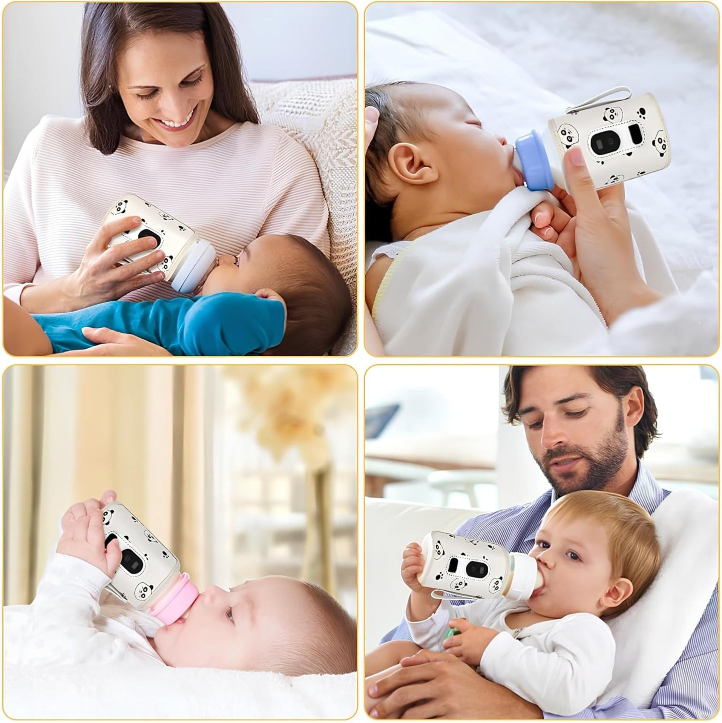 CHAUFFE BIBERON PORTABLE | PANDA'BIB™