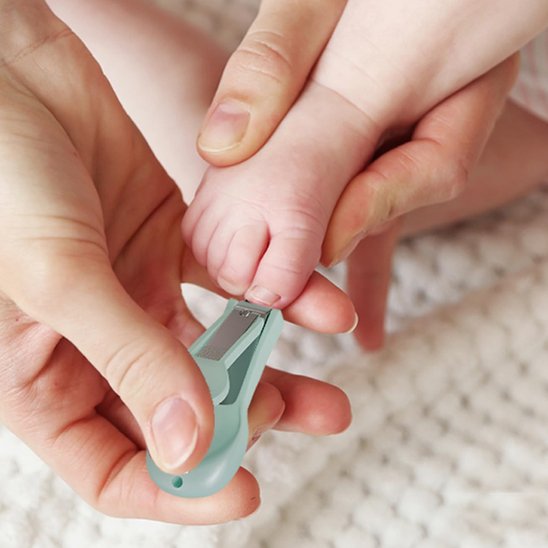 Coupe ongle bébé avec lame arrondie pour plus de sécurité