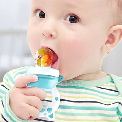 Grignoteuse bébé en silicone alimentaire pour soulager les gencives pendant les poussées dentaires