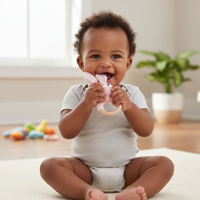 Hochet bébé aux couleurs vives pour éveil sensoriel et coordination main-œil